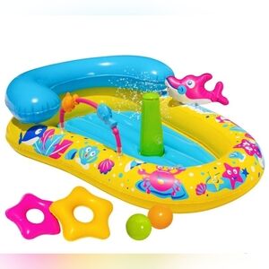 Banzai Splash Discovery Activity Center: Baby Float & Water Toys